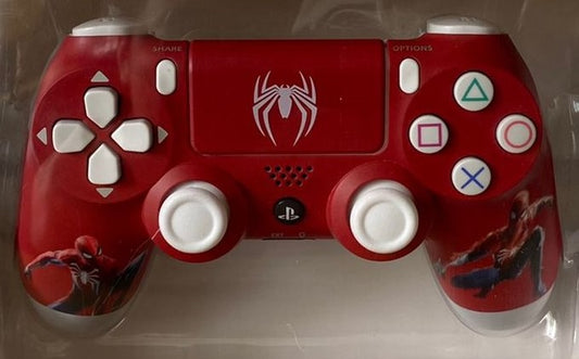 Sony PlayStation DualShock 4 Wireless Controller - Red Spiderman 2