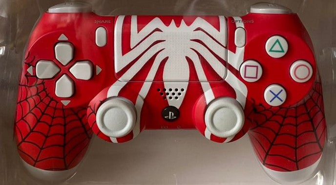 Sony PlayStation DualShock 4 Wireless Controller - Red Spiderman
