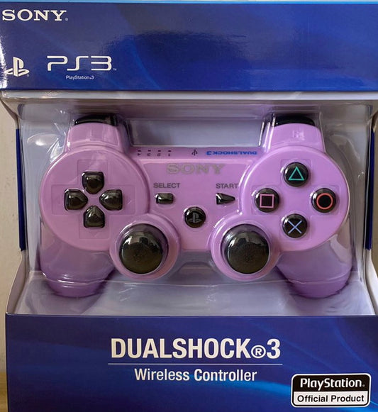 Sony Dualshock 3 Wireless PS3 Controller: Official Sony Gamepad - Purple