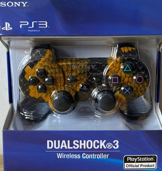 Sony Dualshock 3 Wireless PS3 Controller: Official Sony Gamepad - Brown and Black