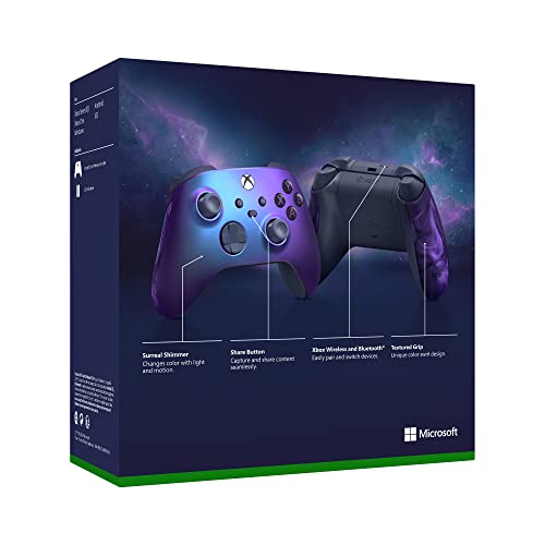 Xbox Wireless Controller – Stellar Shift Special Edition for Xbox Series X|S, Xbox One, and Windows Devices Xbox