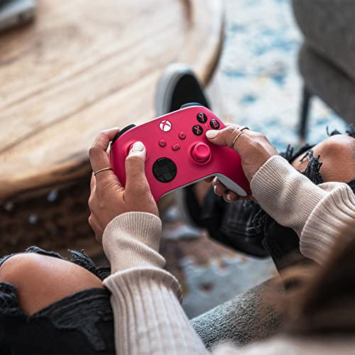 Xbox Wireless Controller – Deep Pink for Xbox Series X|S, Xbox One, and Windows Devices Xbox